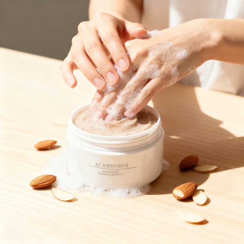 杏仁按摩焕肤磨砂膏